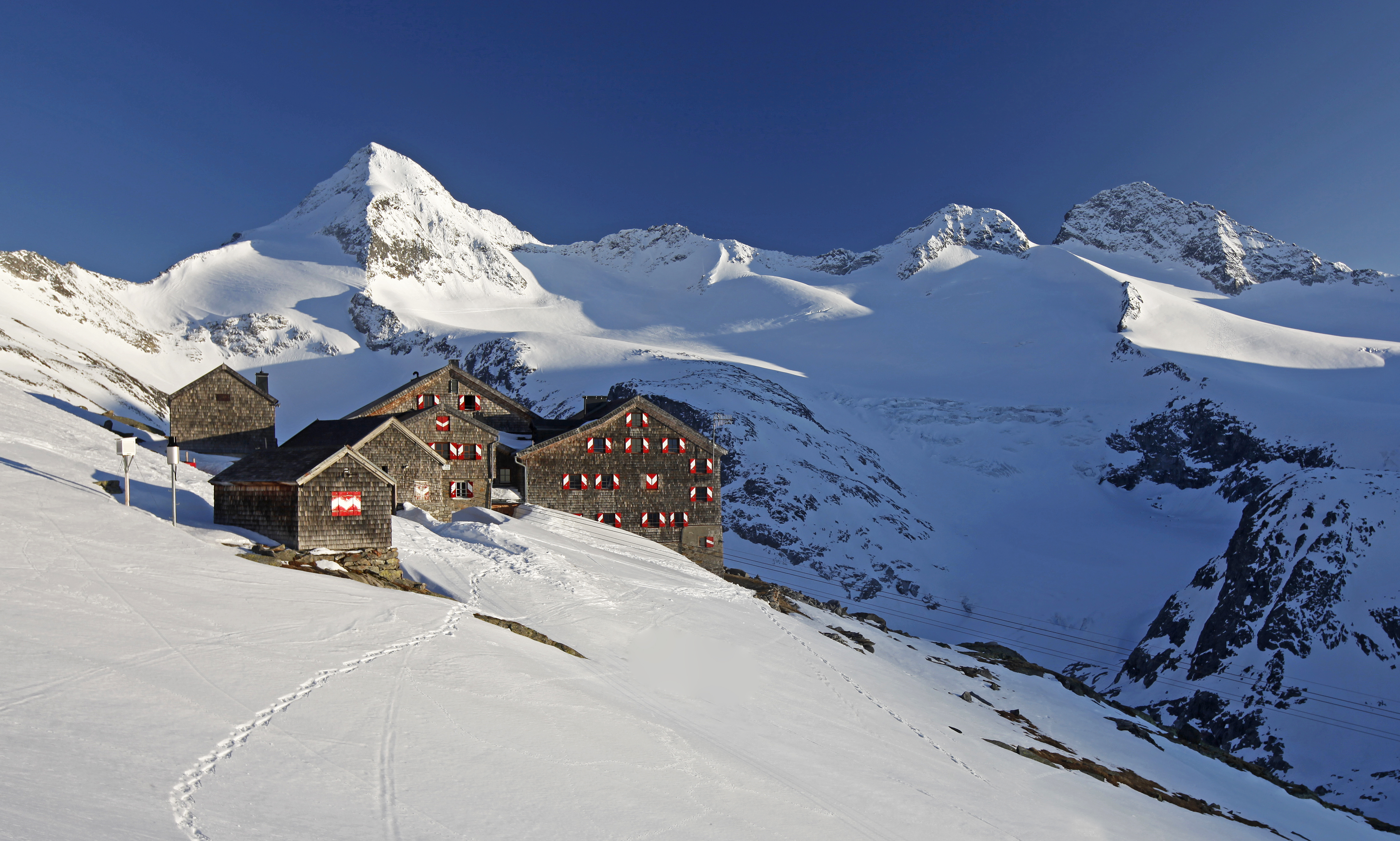 Hütte am Großvenediger